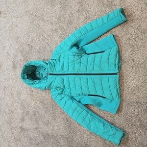 Bernardo Women Performance Puffer Full Zip Coat with hood sz XL